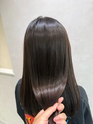 ロング 髪質改善縮毛矯正 💎TOMOのヘアスタイル