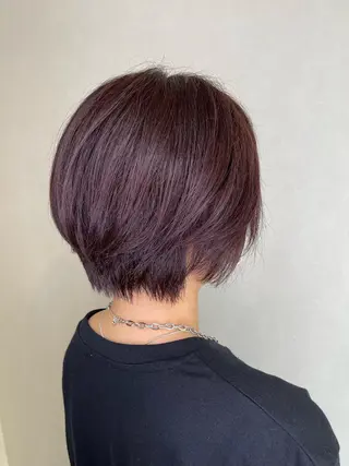 ショート カラー 池田 雄太 ✨美髪縮毛矯正✨のヘアスタイル