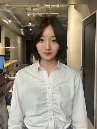 ショート 田中 沙和のヘアスタイル