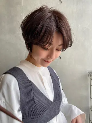 ショート 菅原 英 /メンズカットのヘアスタイル