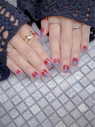 ショート めぐみのネイルサロン 惠のネイルデザイン