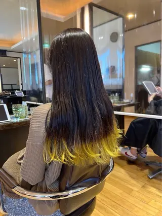 ロング カラー ブリーチなし艶カラー /いくののヘアスタイル