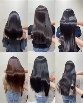 ロング 髪質改善縮毛矯正🫧 村上蒼生のヘアスタイル