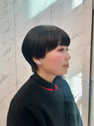 ショート ﾏｽﾀﾞ ｱｲﾘのヘアスタイル