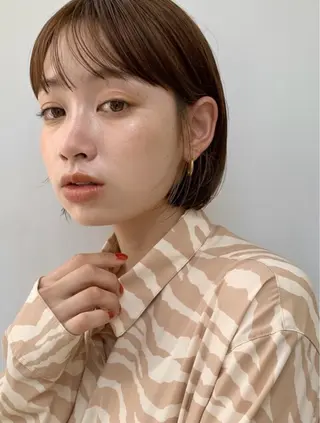 ショート 【Belle】 川口開世　cutのヘアスタイル