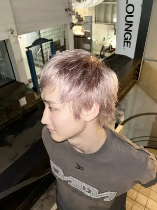 カラー きくち ゆうすけのヘアスタイル