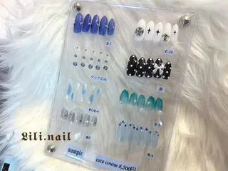 ネイル lili.nail y2k/ワンホンのネイルデザイン