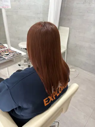 セミロング シャルムヘアー所属・永井 友奈のヘアスタイル