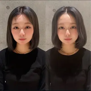 ミディアム ACHFILO モデル募集のヘアスタイル