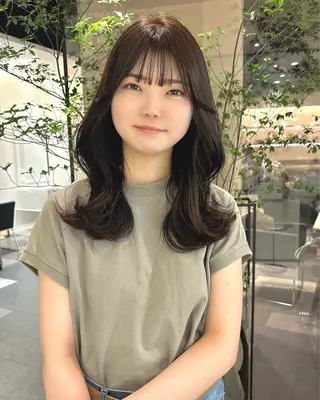 ミディアム 美髪矯正/ 伊藤 更のヘアスタイル