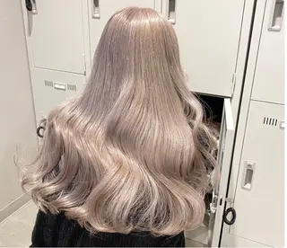 ロング カラー エフェクトブリーチ／ レイヤーカット／翔のヘアスタイル