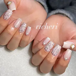 ミディアム ネイル richeri beautyのネイルデザイン