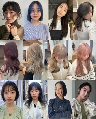 ミディアム カラー 坂本 圭太朗のヘアスタイル