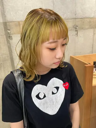 カラー wewe: momoeのヘアスタイル