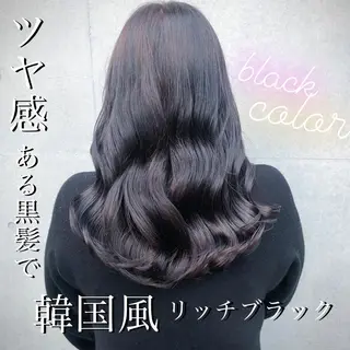 ロング カラー 透明感カラー×小 顔レイヤー♡ヒデさんのヘアスタイル