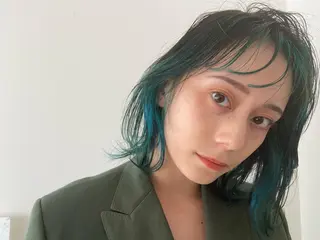 ミディアム カラー STAN WOOD所属・似合わせcut 🔥yutakaのヘアスタイル