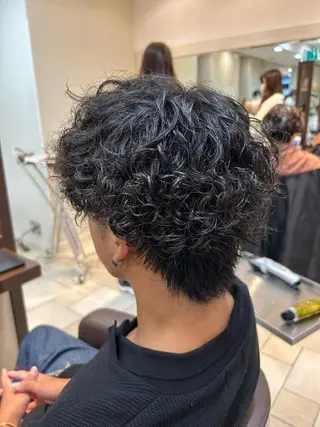 パーマ 【髪質改善縮毛矯正✨ /パーマ】  糸満のヘアスタイル