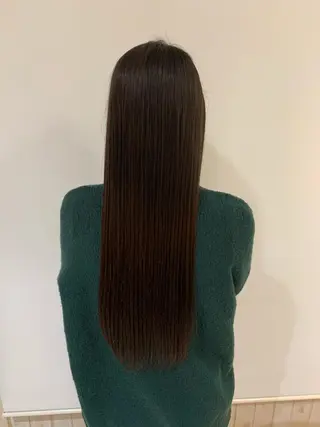 ロング 新宿/韓国レイヤー 髪質改善カラー/角所のヘアスタイル