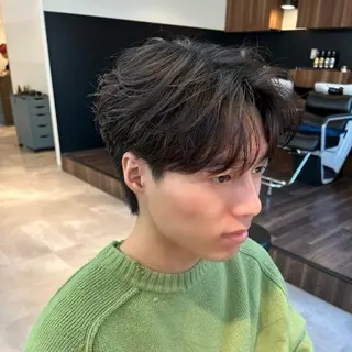 パーマ メンズ 男の理想を叶える🔥 メンズパーマ特化｜関のヘアスタイル