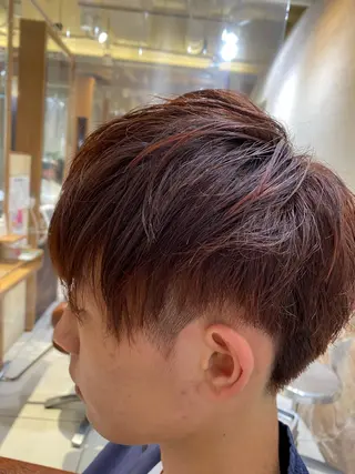 カラー メンズ メッシュ&パーマ特化 🔥山田雄大🔥のヘアスタイル