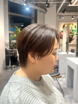 ショート ショートカット🧸 ごとうさなのヘアスタイル