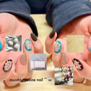 ネイル she saw me / shokoのネイルデザイン