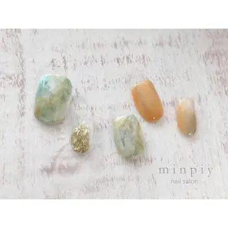 ネイル 𖡼 yumenoのネイルデザイン