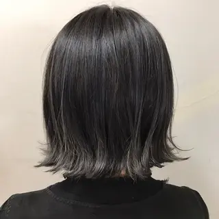 ミディアム カラー ナナシ所属・✨髪質改善/縮毛矯正 木村和司✨のヘアスタイル