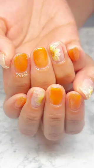 ネイル 手書きが得意🖌️ Y’s  nailのネイルデザイン