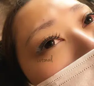 ロング マツエク・マツパ ツメトマツゲ .のネイルデザイン