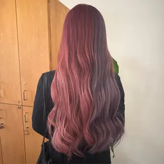 ロング ✧*｡韓国ヘア 今塚裕夏🦋🖤のヘアスタイル