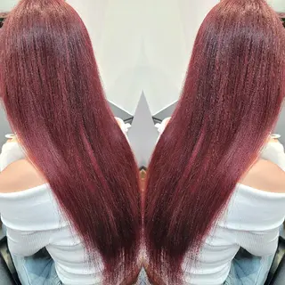 ロング カラー ✨弱酸性縮毛矯正✨ ✨髪質改善✨hiroのヘアスタイル