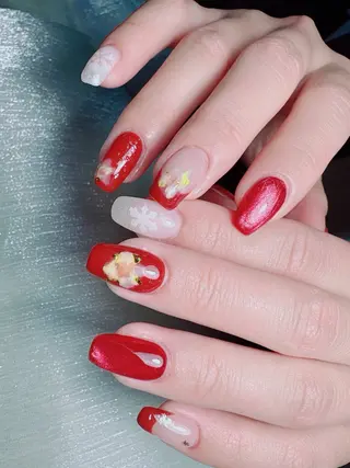 ネイル Yuxi Beauty salon 【ユーシィー ビューティ サロン】所属・ユーシーネイルサロン 池田公園店のネイルデザイン