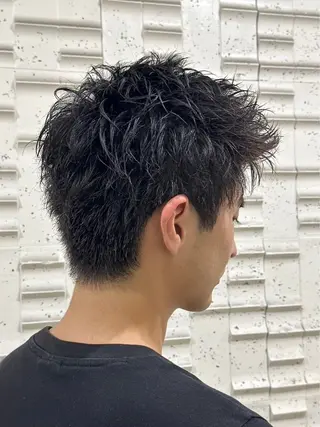 ショート パーマ 菅原 大空のヘアスタイル