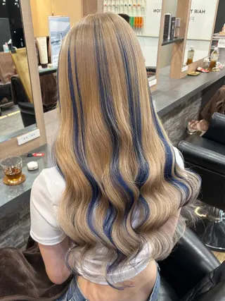 ロング 横浜/エクステ特化× 艶カラー/あいかのヘアスタイル