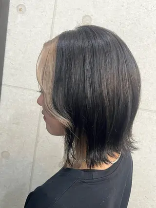 ミディアム カラー Anli_ shuri.のヘアスタイル