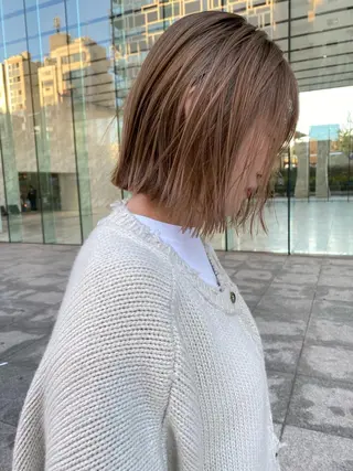 ショート カラー ヘアアレンジ 【代表】 たき〜のヘアスタイル