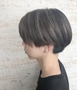 カラー メンズ ケアブリーチ /髪質 改善/古橋圭史郎のヘアスタイル