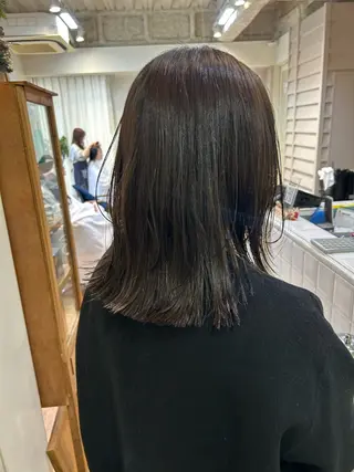 ミディアム カラー 、 、のヘアスタイル
