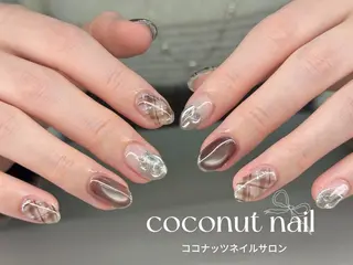 ネイル 神田 ココナッツのネイルデザイン