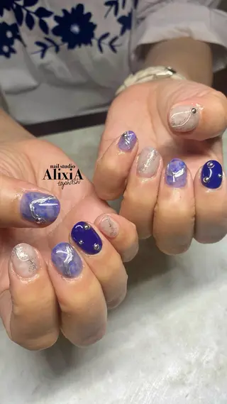 ネイル AlixiA   nail studio所属・AlixiA ゆみのネイルデザイン