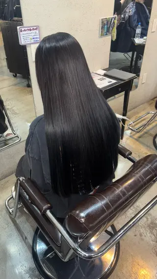 ロング カラー 小池 かなこのヘアスタイル