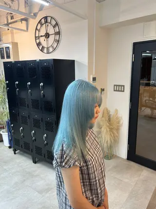 セミロング 【デザインカラー】 Ryutoのヘアスタイル