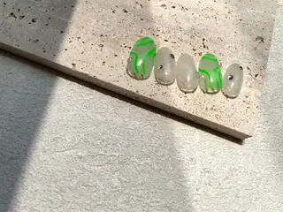 ネイル ⭐︎休業中の練習⭐︎ JNA認定講師髙橋のネイルデザイン