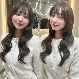 ロング レイヤーカット 新宿🤍Maiのヘアスタイル