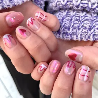 ネイル 新井 ひなののネイルデザイン