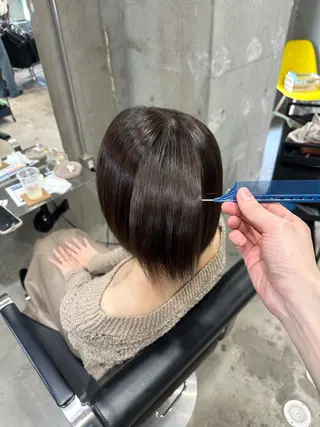 ミディアム 小玉 唯依のヘアスタイル