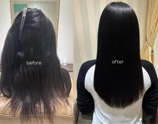 ロング パーマ ふうか 心斎橋美容室のヘアスタイル