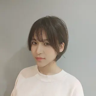 ショート カラー YUTORI hair&spa所属・ショート特化 上尾 YUTORIのヘアスタイル