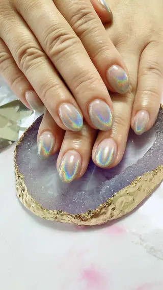 ミディアム カラー キッズ ネイル マツエク・マツパ 💎ビューティサロン 湘南　RIRAN💎のネイルデザイン